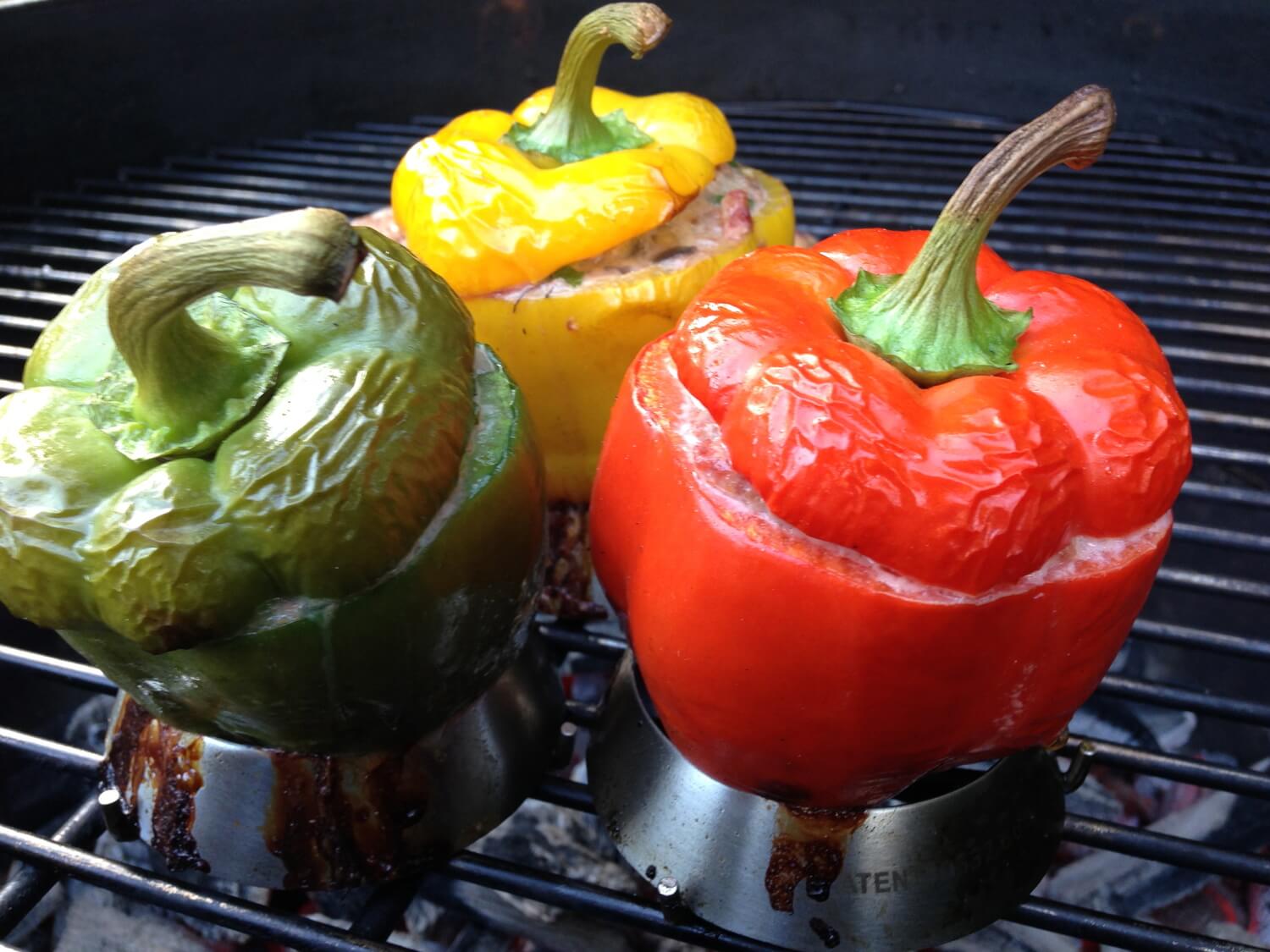 Stuffed pepper braai recipe